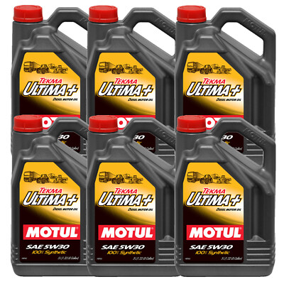 Motul 107299 TEKMA ULTIMA+ 30L Fully Synthetic Engine Oil  5W-30 (6 x 5L)