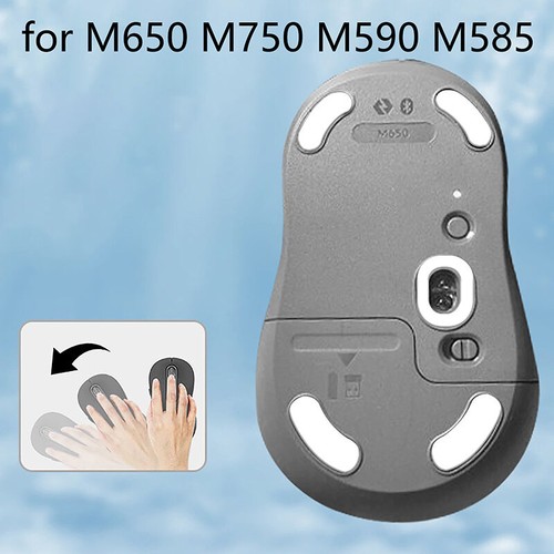 1 Set Mouse Feet Skates Pad Sticker For Logitech M650 M750 M590 M585 - Afbeelding 8 van 13