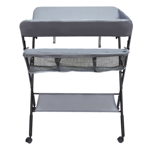 Baby Mobiler Wickeltisch Badetisch Klappbar Kombi Wickeltisch Höhenverstellbar - Bild 5 von 12