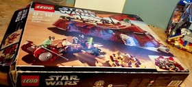Lego Star Wars 6210: Jabba's Sail Barge (2006) 100% Complete W/BOX