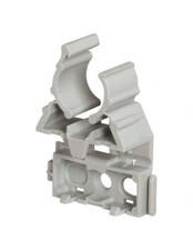 100 Lyres grises pour conduit IRL Ø20mm avec fixation par cloueur type Pulsa 700