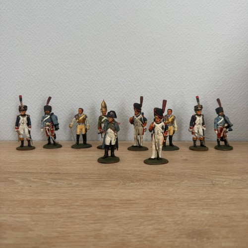 Delprado - Konvolut 10 Bleifiguren 1. Kaiserreich Soldaten