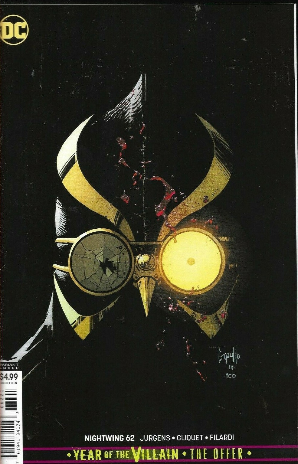 DC COMICS NIGHTWING #28 NOVEMBER 2017 REBIRTH VARIANT 1ST PRINT NM - Image 19