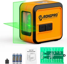 Laser Level Self Leveling - 98Ft/30M Dual Modules Green Cross Line Laser Leveler