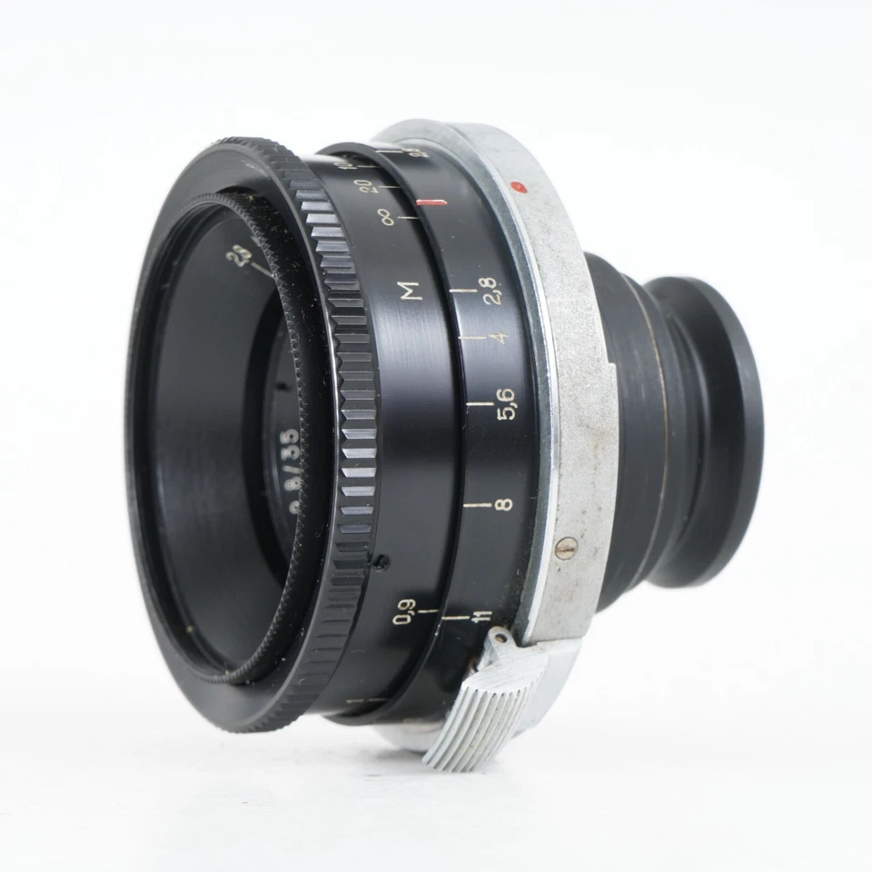 :[EX+++] Советский (черный) объектив с креплением дальномера Jupiter-12 35 мм f/2.8 Contax - Изображение 2 из 4