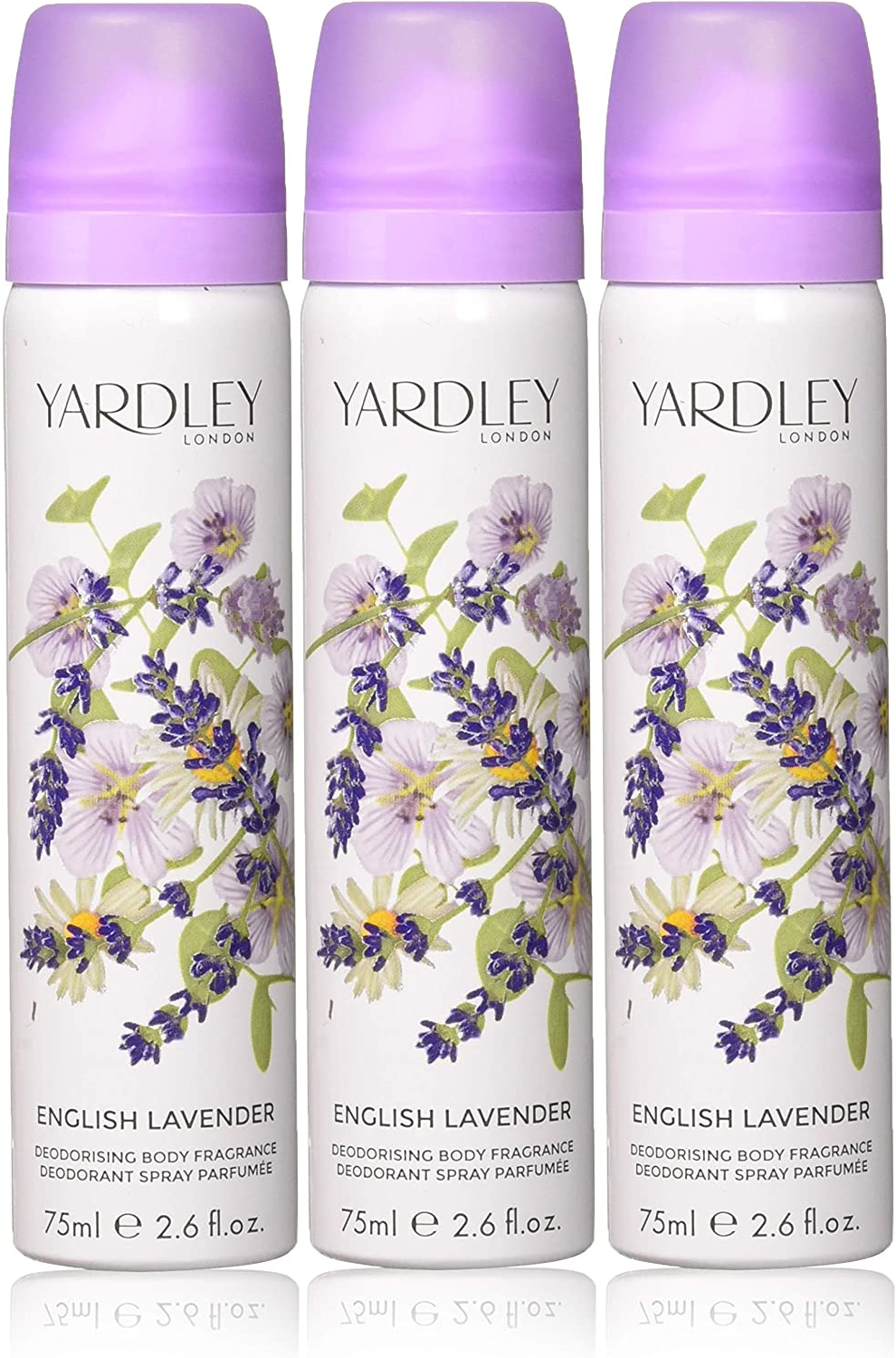 Yardley Lavender English 75Ml Deodorant Body Spray For Her - Image 26