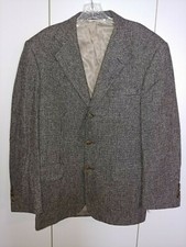 STAFFORD OPTIONS MEN'S WOOL/LAMBSWOOL/NYLON LINED SPORT JACKET-40R-BARELY WORN