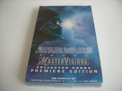 Topps Star Wars Master Visions Collector Cards, Premiere Edition 1995, top !!!
