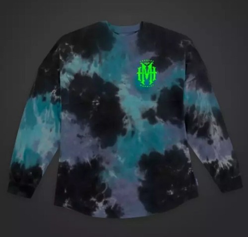 Disney Parks The Haunted Mansion Madame Leota Tie-Dye Spirit Jersey Adult XS New - Picture 6 of 6