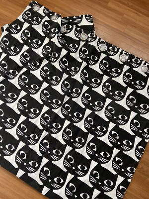 IKEA MATTRAM カーテン 猫 新品✴︎IKEA MATTRAM ネコのカーテン - メルカリ