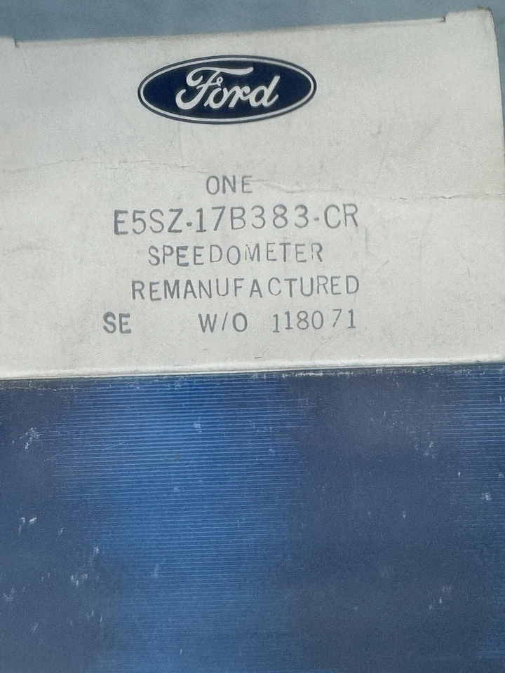 NOS NEW OEM E5SZ-17B383-FA Ford Speedometer 1985 1986 Thunderbird Digital - Image 2 of 3