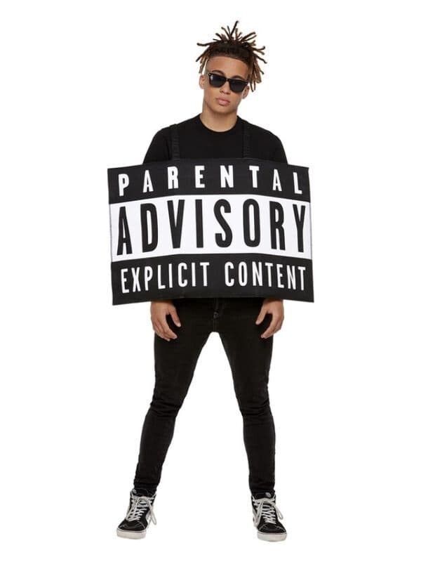 Adult Parental Advisory Tabard Costume