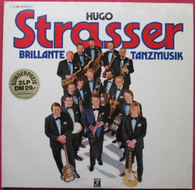 Hugo Strasser / Brillante Tanzmusik Doppel LP (2-LP) Vinyl Quick For Two uvm