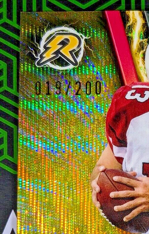 Kurt Warner (HOF) 2023 Topps Composite Resurgence Yellow Surge Refractor 019/200 - Image 3 of 3