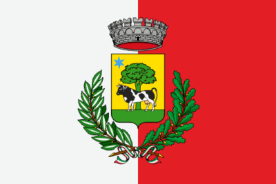 Fahne Flagge Berzo San Fermo (Italien) 60 x 90 cm Bootsflagge Premiumqualität