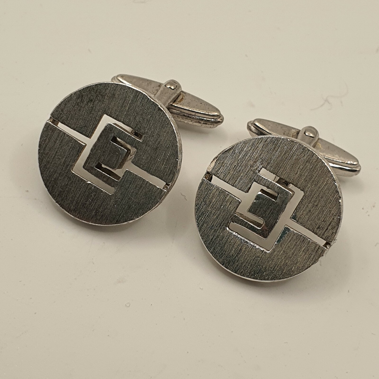 Sterling Silver Mens Cufflinks 11.4g , M18