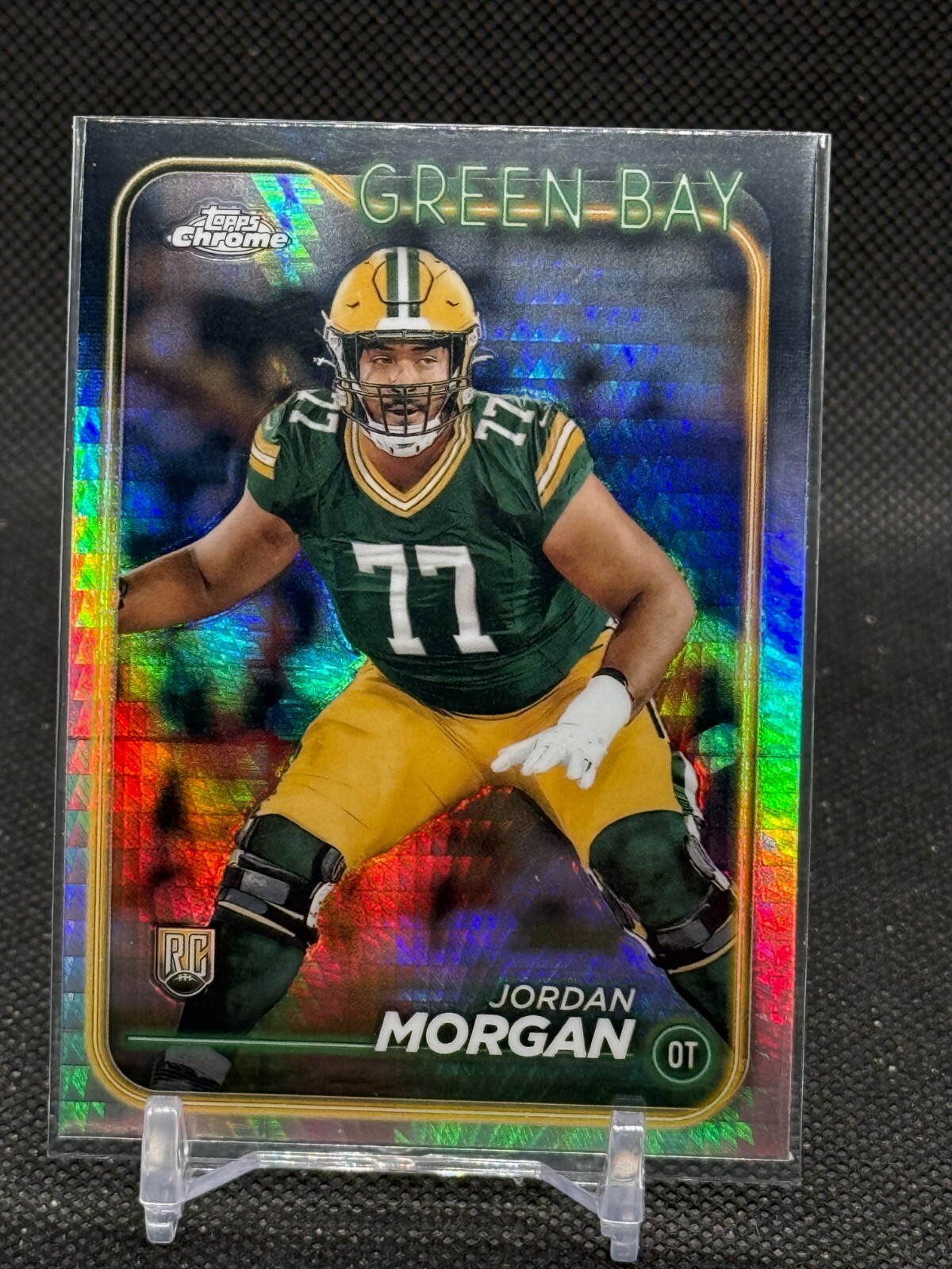 Jordan Morgan Topps Chrome #298 Prism Refractor