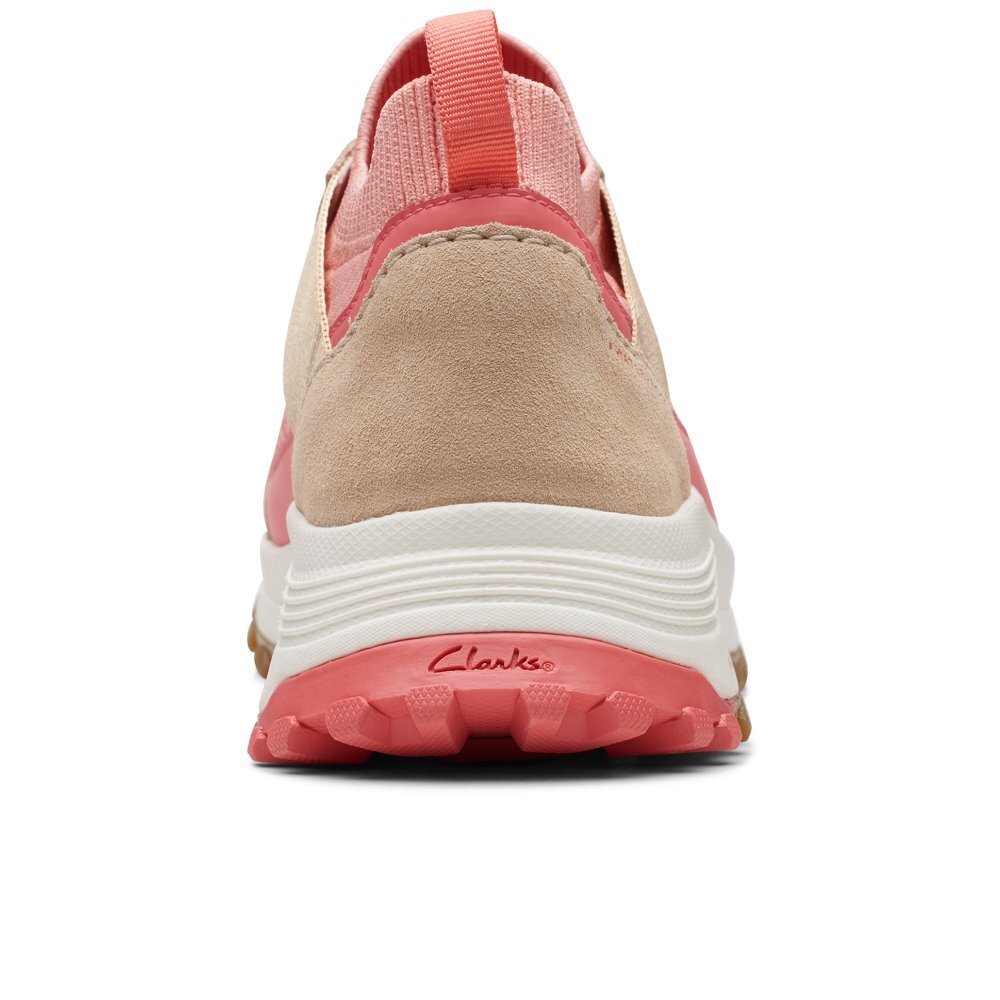 Clarks 防水 軽量 ピーチ ピンク ATL トレック スニーカー Clarks ATL Trek Vibe Sand 26172047 4 Sneakers in beige buy