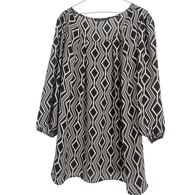 Zac & Rachel 3/4 Sleeve Top Womens Plus Size 3X
