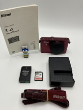 Nikon 1 J3 Mirrorless Camera Body Red