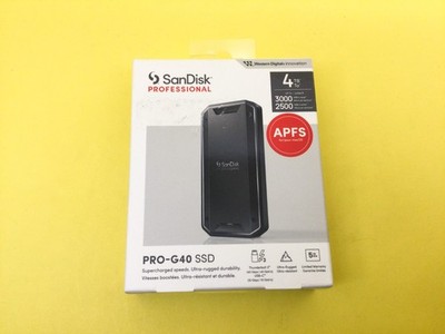 SanDisk Professional 4TB PRO-G40 Thunderbolt 3 External SSD