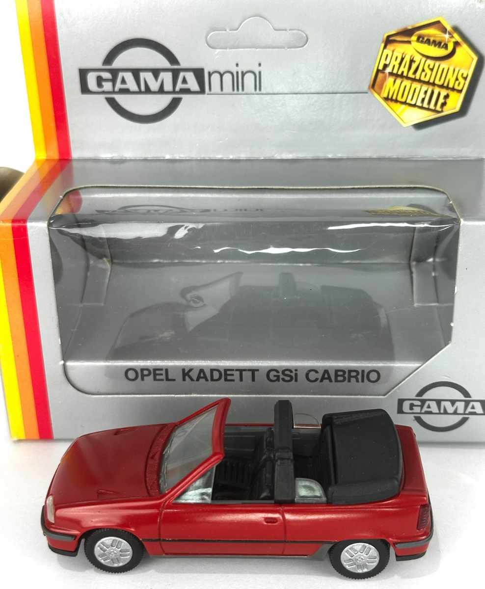 Gama Mini Opel Kadett GSI Cabrio Car Die Cast 1:43 81135000 Red | eBay