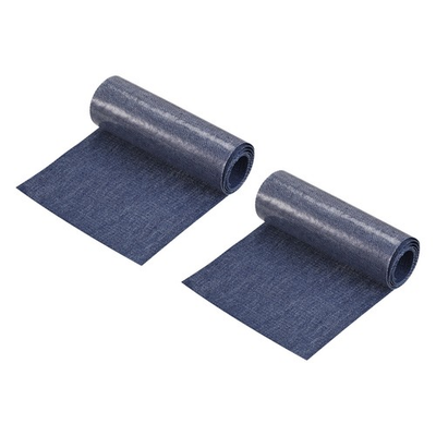 #ad #ad Fabric Patch Iron on Patches Denim Patches Dark Blue 20quot;x3quot; 2 Rolls $14.98