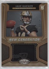 2023 Certified New Generation Jerseys Mirror Bronze 8/349 Jake Haener 0w3