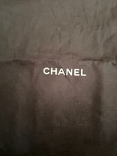 FREE SHIP! Chanel Large Drawstring Dust bag T...