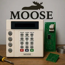 Vintage Moose Z1100 Security System Alarm Keypad Control Panel
