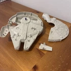 Vintage 1982 Kenner Star Wars Micro Collection Millennium Falcon Incomplete