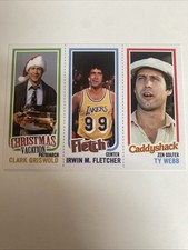 1980-81 Ty Webb Fletch Clark Griswold Chevy Chase Caddy Shack Custom Card A664
