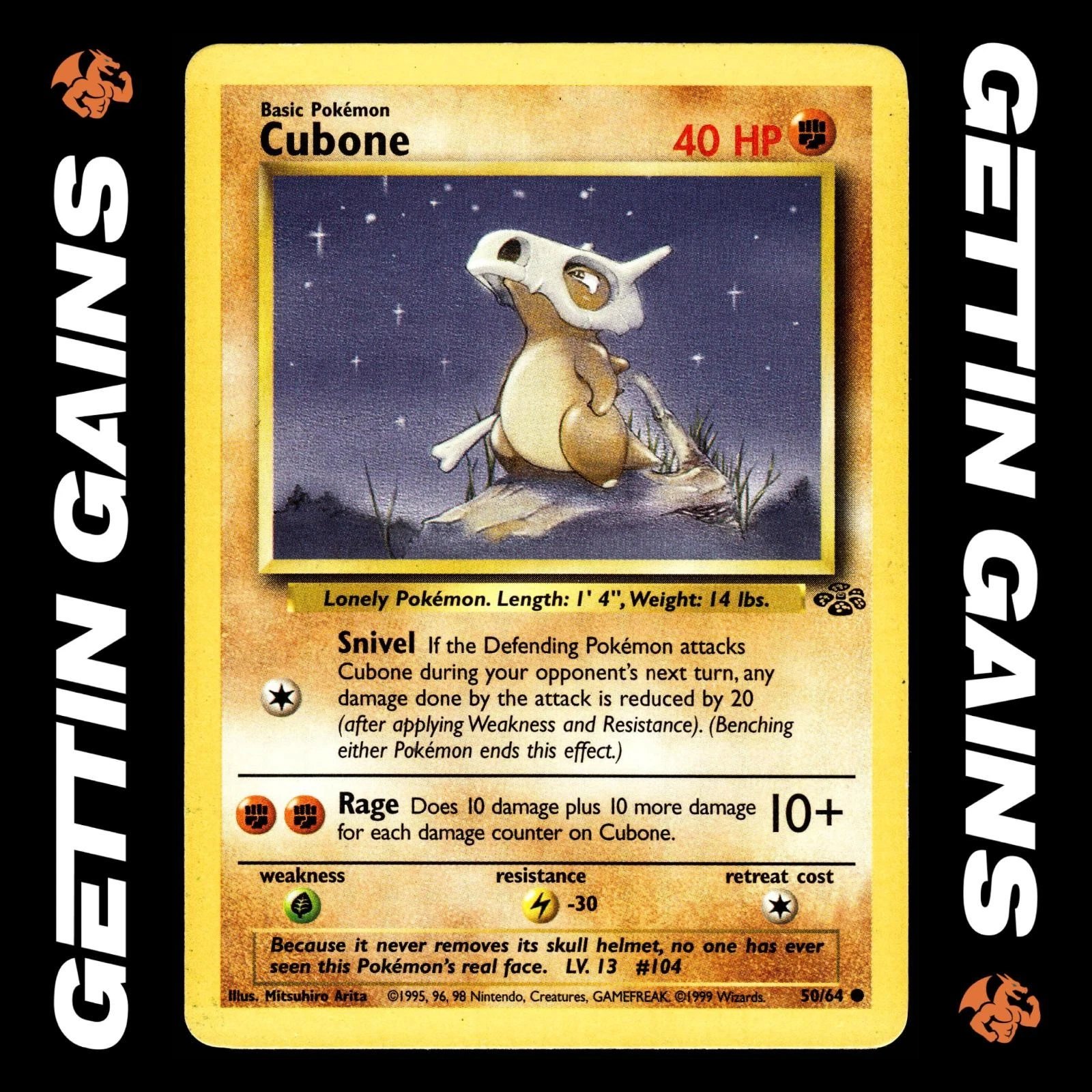 Cubone - Jungle #50 Price & Value ($1.94) | PokeScope