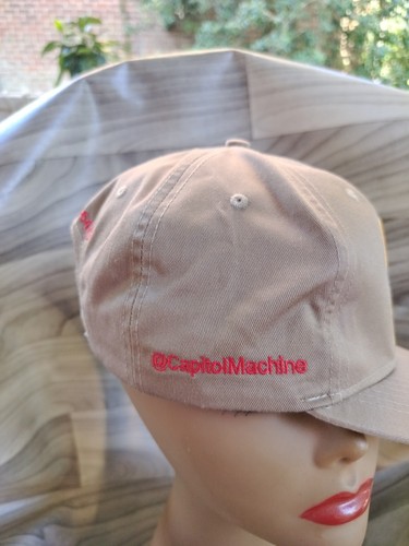 CHIPOLA Adjustable Mens Baseball Cap Duck Hunting Fishing Hat Capitol Machine - Picture 4 of 6