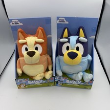 Bluey and Bingo 12-inch Interactive Singing Talking Plush Toy