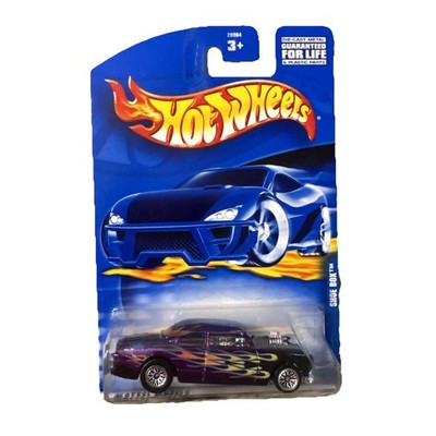 2001 Hot Wheels Shoe Box 1949 Ford, Purple with Flames - 1:64 - NIB RARE