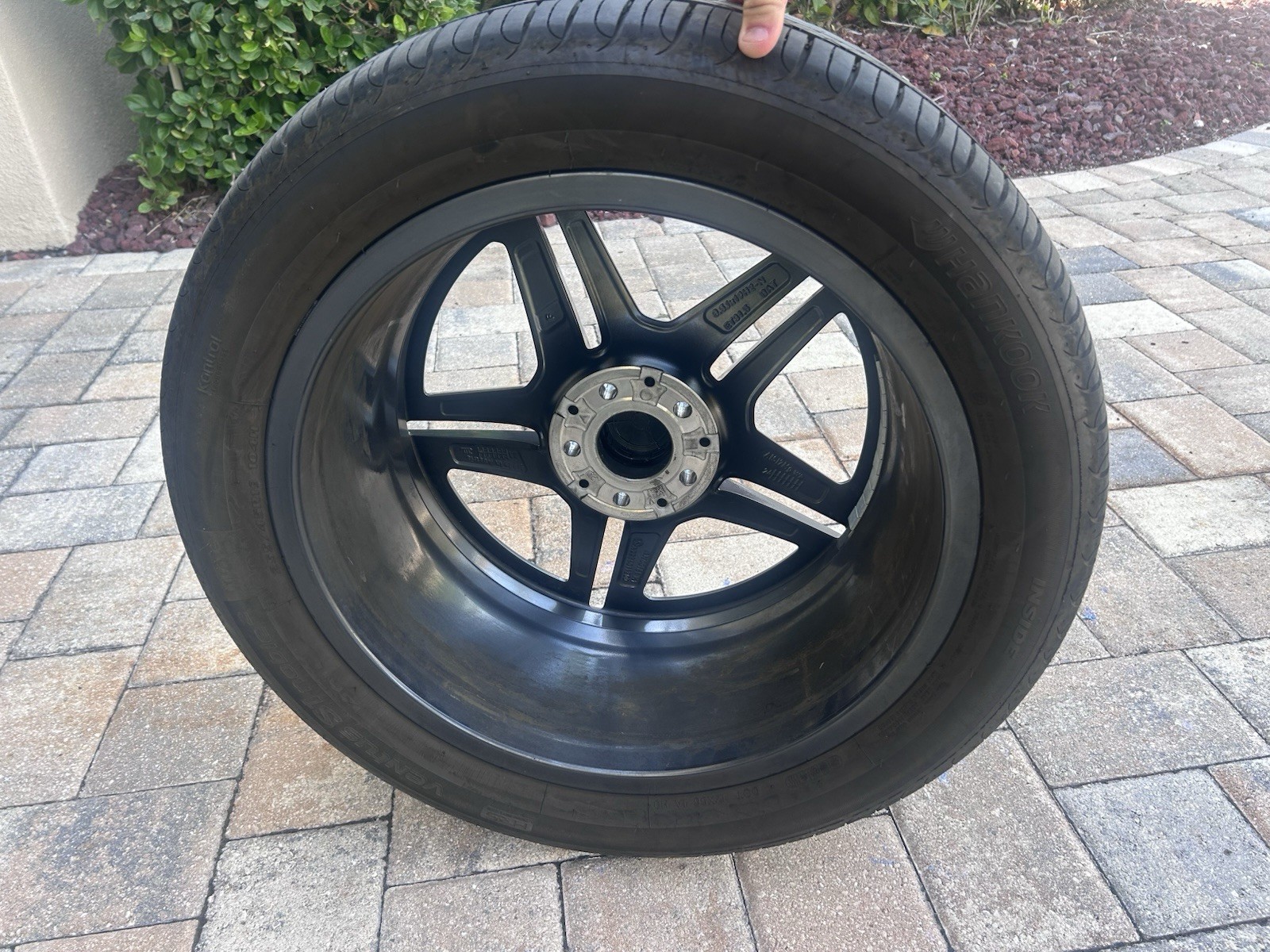 RRG - 19” AMG Twin 5-Spoke Wheels with Hankook Ventus S1 Noble2 HRS 255/45R19