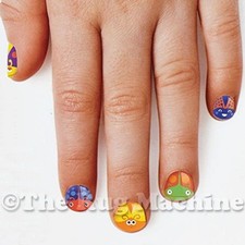 FINGERNAIL FRIENDS - LADYBUGS - Nails Stickers for Kids Fun Gift Play  NEW 