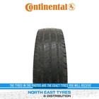 1X 215 75 16C 116R CONTINENTAL VAN CONTACT 100 6MM PART WORN TYRE