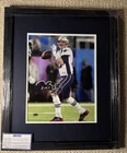 Tom Brady Signed Autographed Framed Photo with Steiner COA