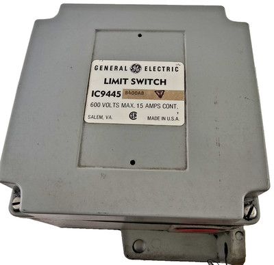GE IC9445B400AB Limit Switch 600V 15A 1NO 1NC Lever-Operated Watertight