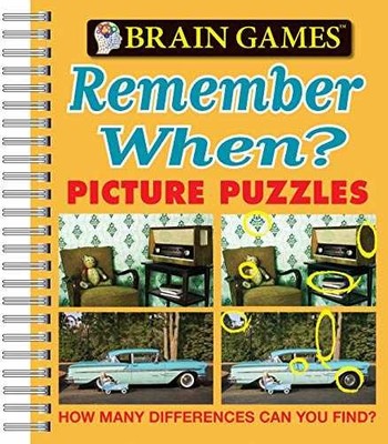 Brain Games - - Spiral-bound, by Publications International Ltd.; - Very Good x