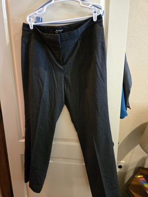 Sharagano Studio Women's Slacks Size  16  Charcoal
