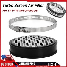4inch Turbo Screen Inlet Guard Mesh Filter Stainless Steel For T3 T4 T5 Turbo