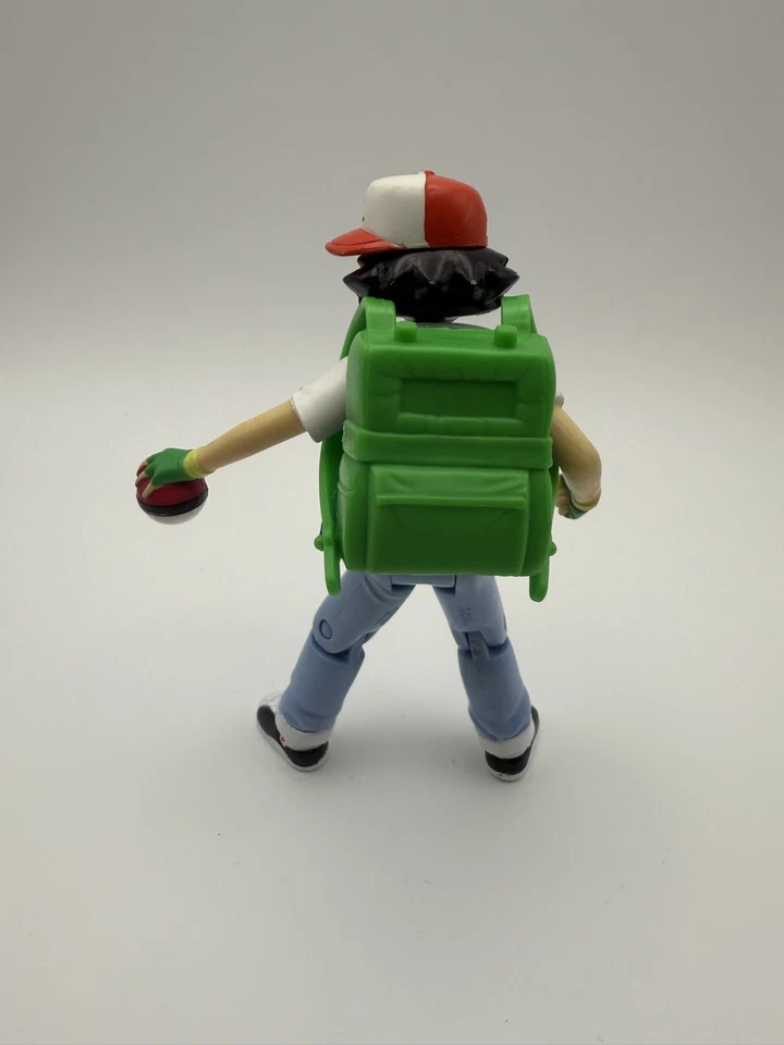 Pokémon Vintage 1998 Ash & Pikachu Deluxe Trainers Figure Complete Set - Image 2 of 4