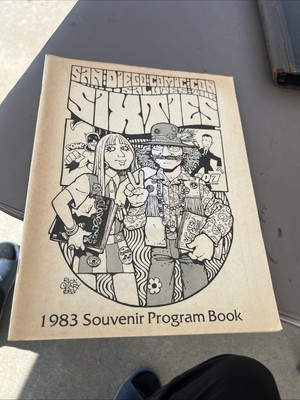 San Diego Comic Convention Program Book 1983-Rick Geary  Jack Kirby-Mike Royer