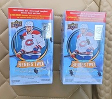 (2) 2025-26 Upper Deck Series 2 Hockey Blaster Box W/ Oversized Young Guns NEW