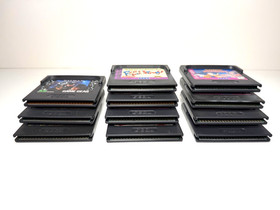 Lot of 11 Games for (Sega Game Gear) & 3 OEM Cases **UNTESTED** Good Condition