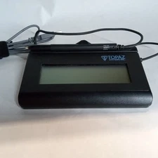 Topaz SignatureGem T-LBK462-HSB-R 1X5 Backlit LCD Signature Capture Pad USB
