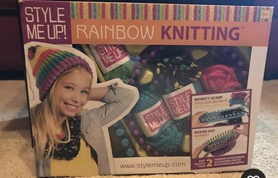 Style Me Up! Rainbow Knitting Kit By Wooky Entertainment New